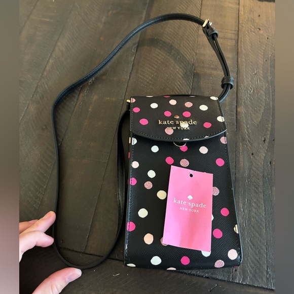 NEW Kate Spade Glimmer Dot Printed Nort - Picture 1 of 12